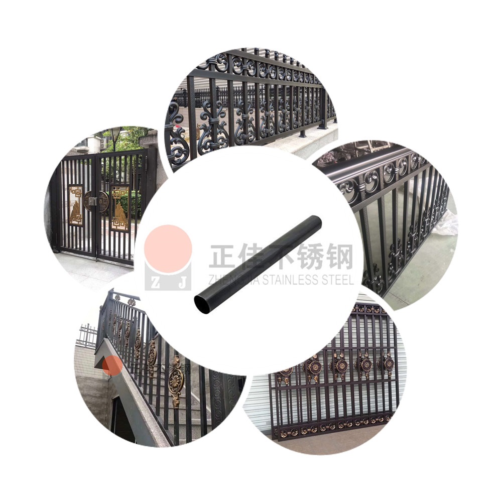 304华体会官方网页版圆管镀黑钛装饰效果