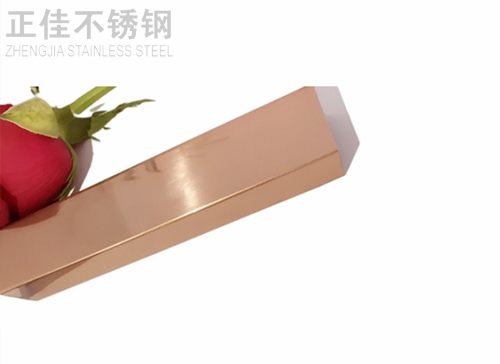 304华体会官方网页版方管玫瑰金镜面2
